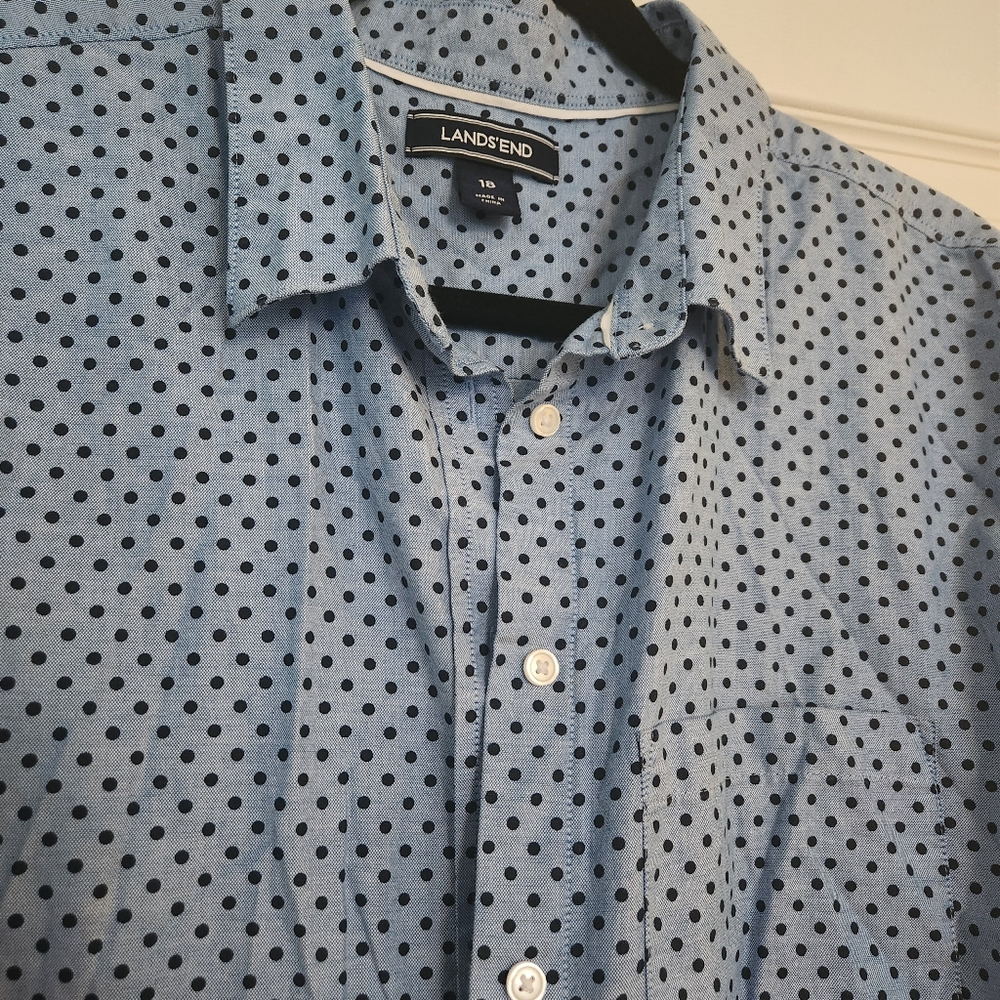 Polka Dot Button down - Picture 6 of 6
